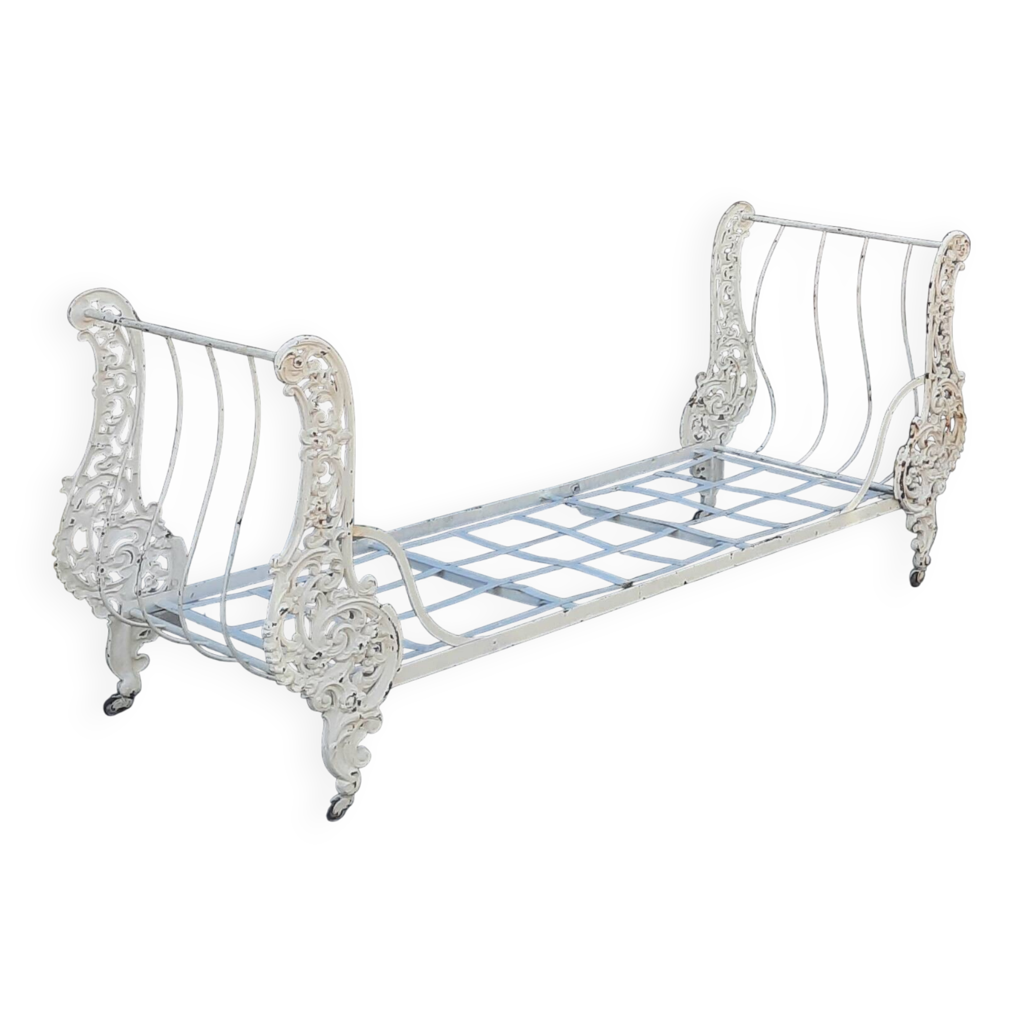 Napoleon IIII folding cast iron bed