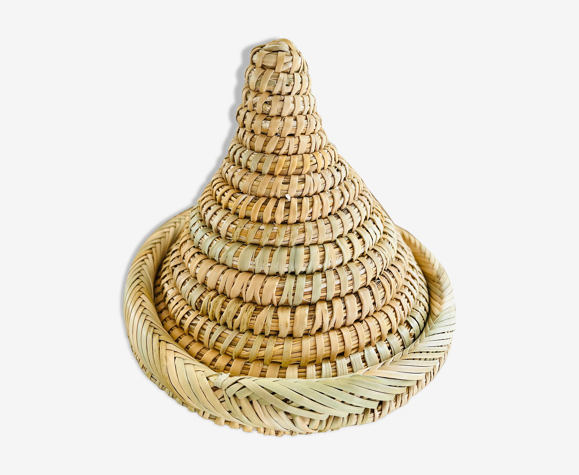 Boîte de rangement en osier