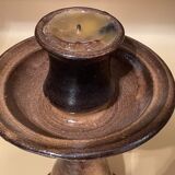 Candle holder in terracotta by Jean Marais, Vallauris 60