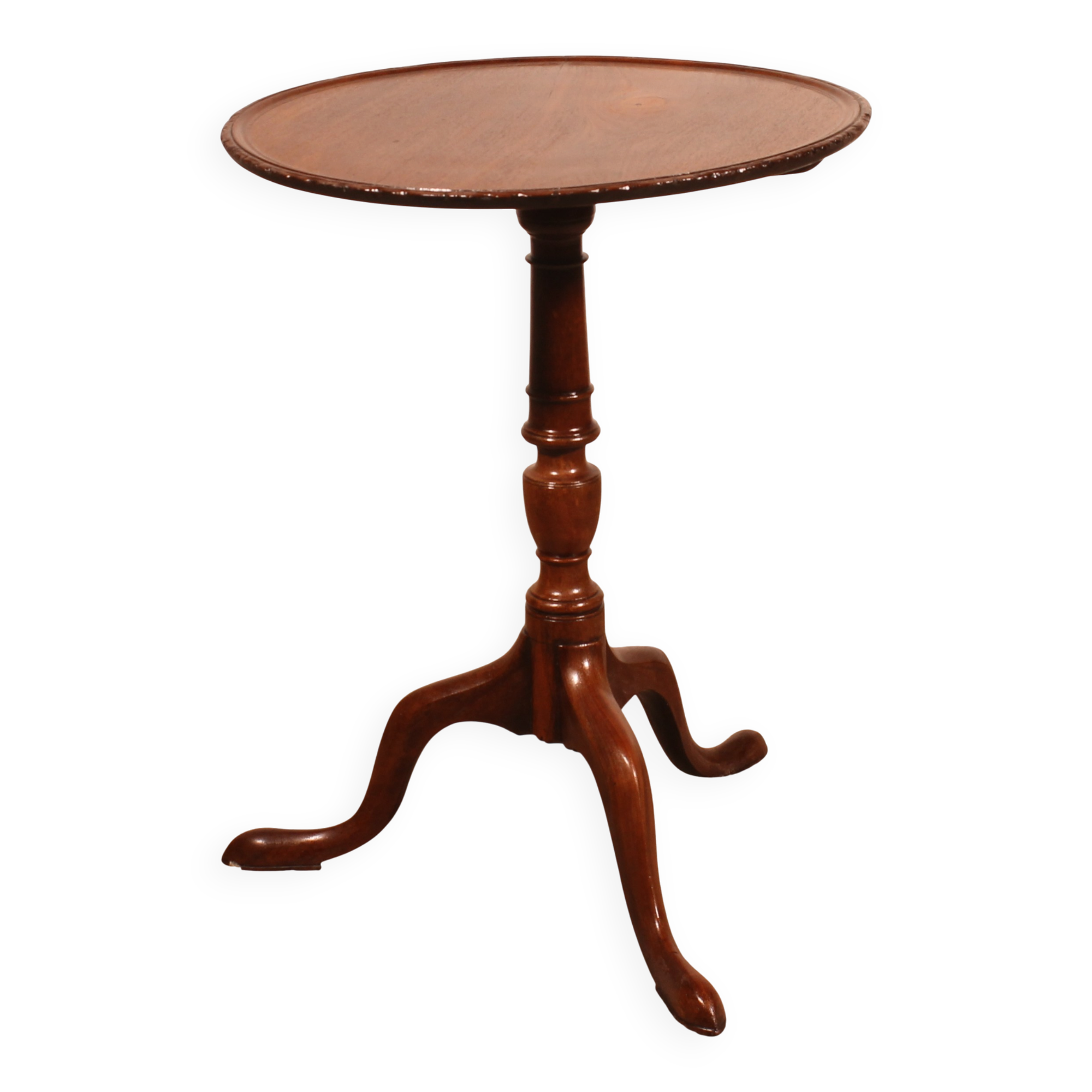 Guéridon dit tea table en acajou -18° siècle