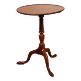 Guéridon, known as a tea table, in mahogany - 18th century.