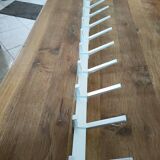 70s aluminum coat rack