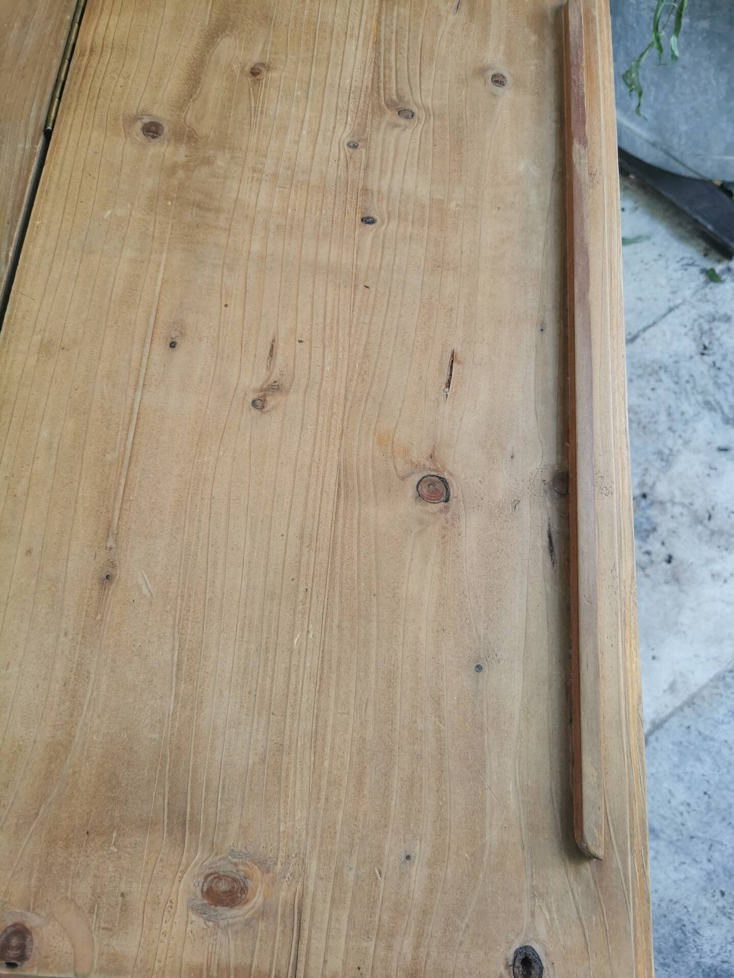 Wooden desk