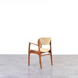 Teak Dining Chair by E. Buch for O.D. Møbler, 1960s