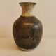Danish designed vase in hares fur glaze from the 1960s.