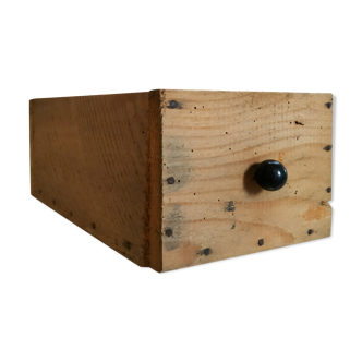 Old wooden box
