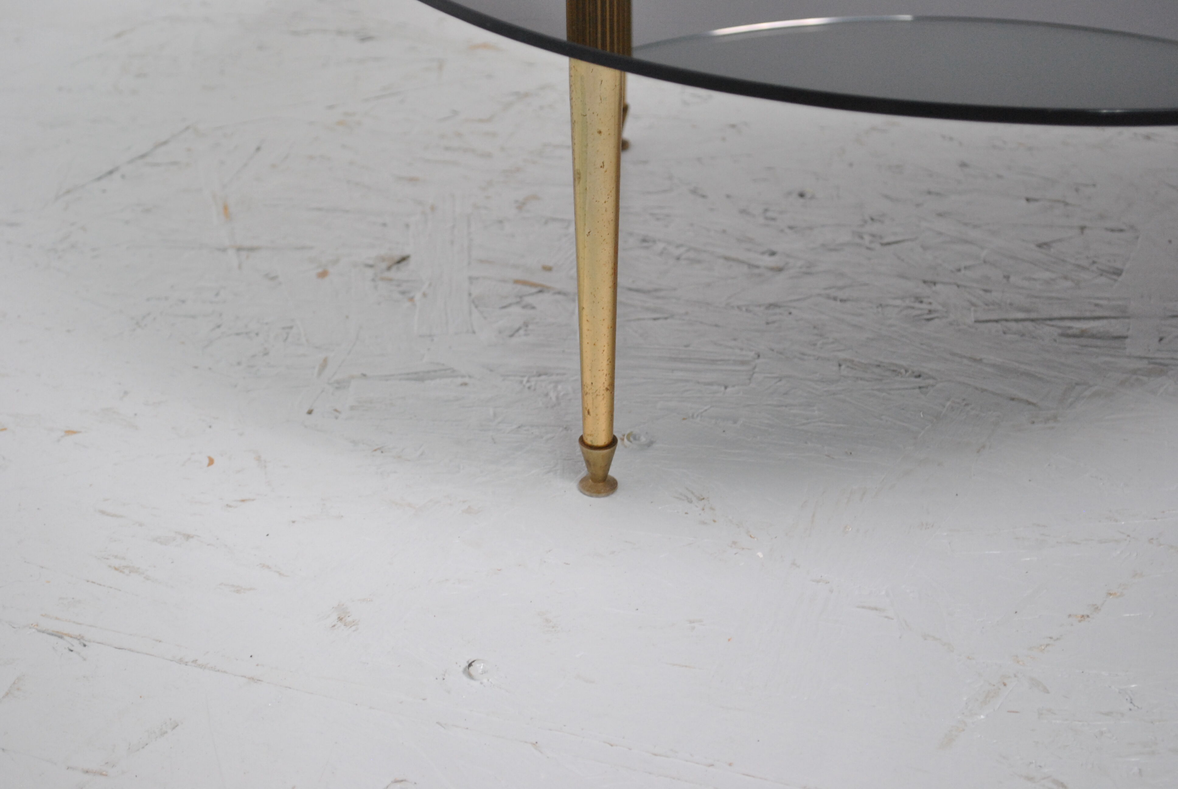 Table basse ronde 1970