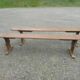 Pair of oak benches