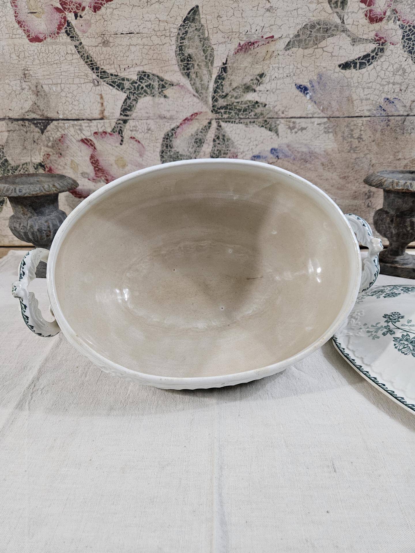 Soupière en terre de fer Richelieu