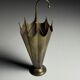 Vintage copper umbrella stand