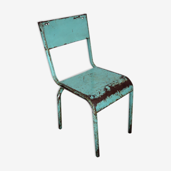 Old metal chair