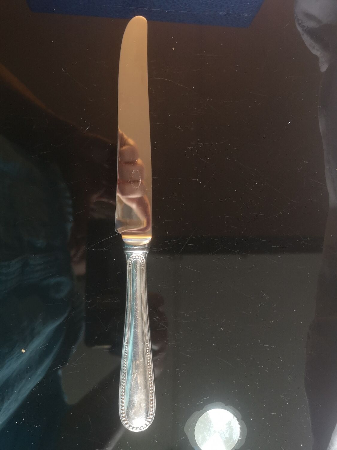 Silver-plated metal cutlery by Boulenger