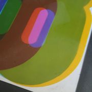 Kinetic Optical Art Painting, 1980s