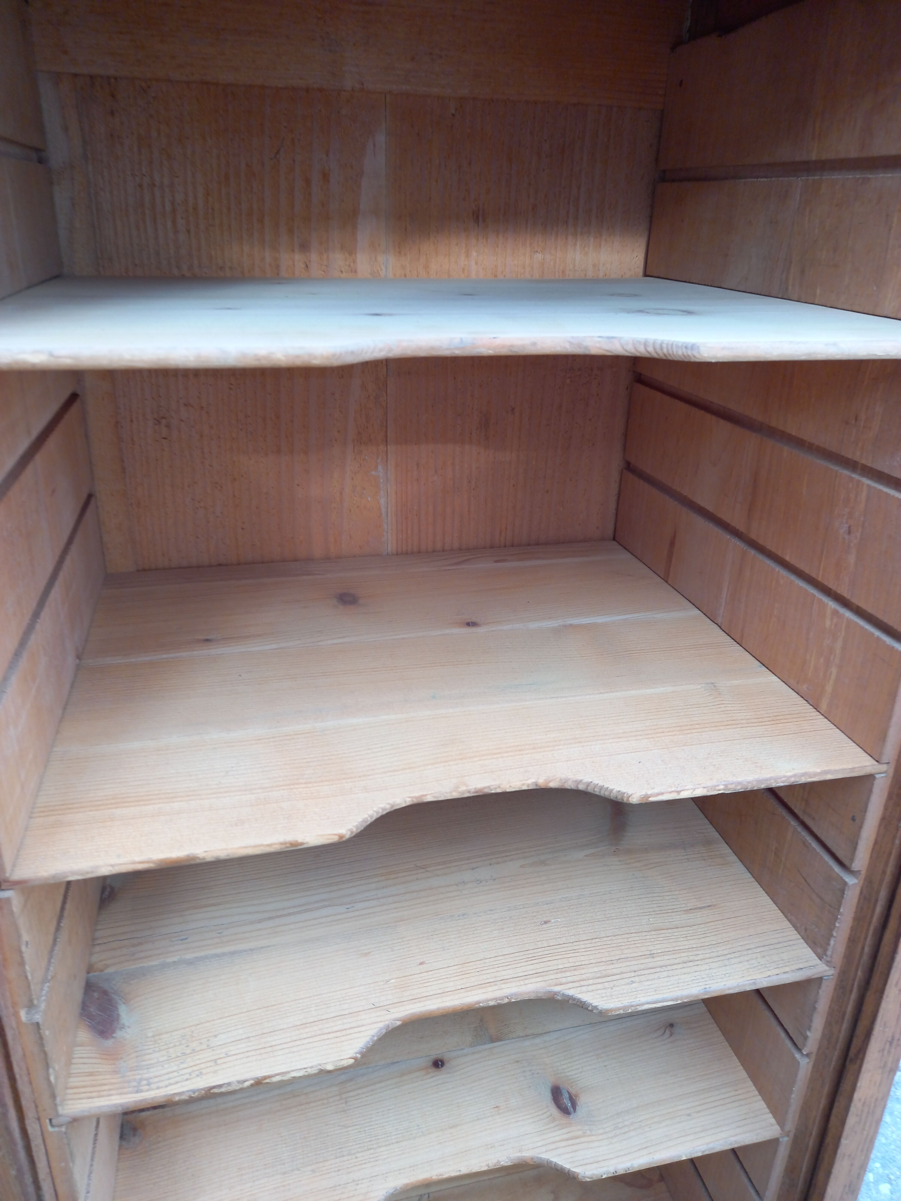 Cabinet binder double curtain 50s