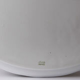 Vintage/antique large pie dish fine white Limoges porcelain.