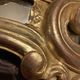 20th century gilded wooden mirror with bezels h120 x l71