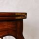 Table de jeu en acajou Louis Philippe