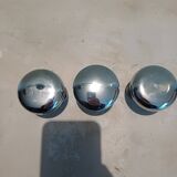 Chrome coat hooks