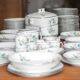 Limoges porcelain table service J.R.S Paradise bird, decor