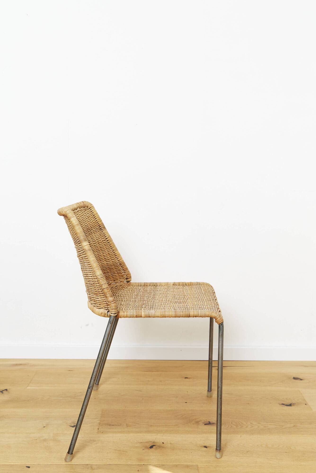 Herbert Hirche 'Santa Lucia' Wicker Chair for Wilde & Spieth | Set of Four