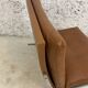 Scandinavian gold leather fireside chair, BO-561 by Preben Fabricius & Jørgen Kastholm