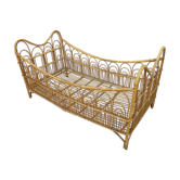 Rattan bed child of the 60s