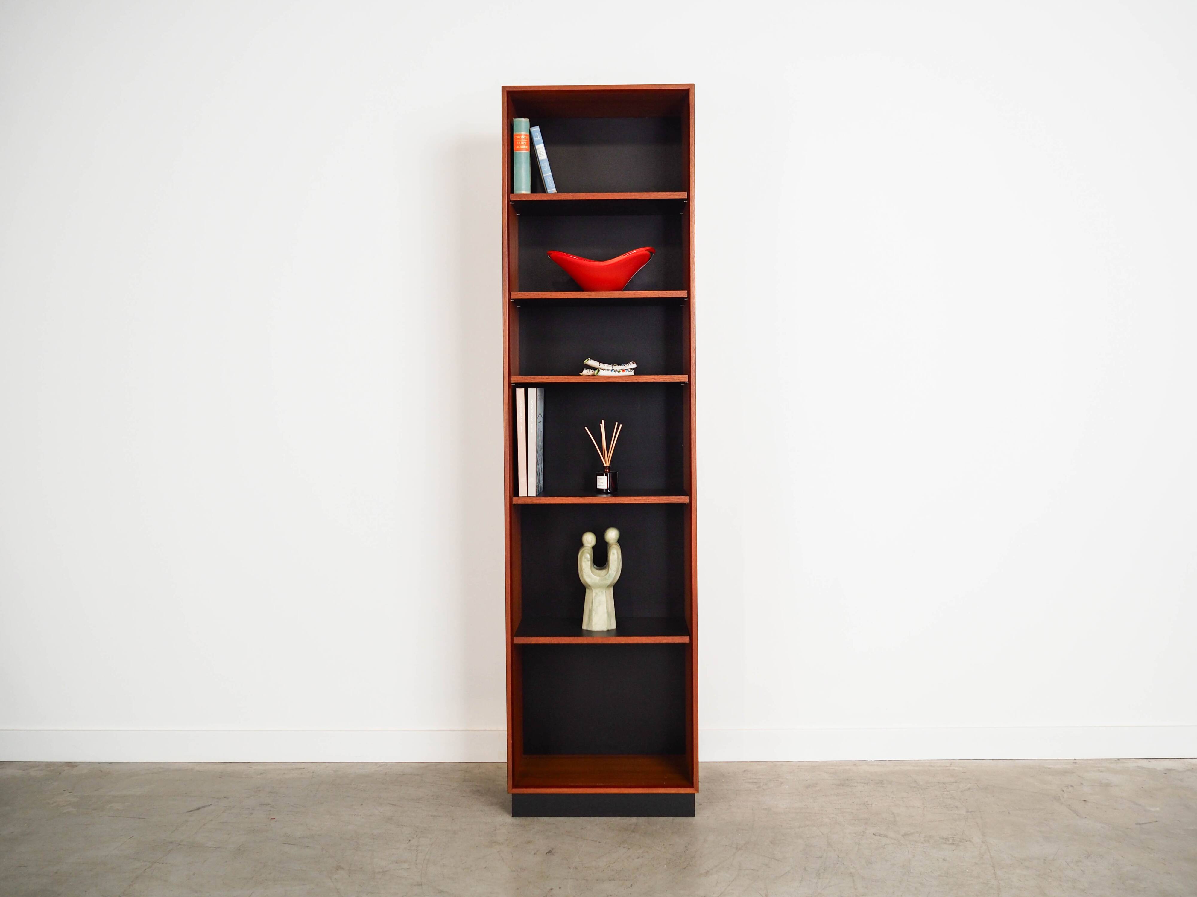Teak bookcase, Danish design, 1970s, made in Denmark