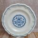 Pair of Gien plates model Rouen blue – classic decor
