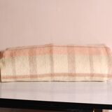 large warm wool blanket French blanket from the 50s.