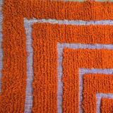 Handmade traditional pure natural wool rug size 150/250 cm