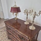 Louis XV style chest of drawers in cherry wood