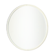 Miroir rond années 1960 vintage inda italie plastique blanc 46cm
