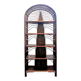 Bibliothèque / Etagère en rotin