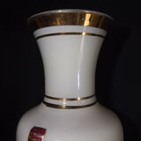 Pair of vases opaline Domec