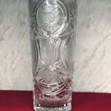 Vase en cristal taillé