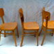 3 chairs THONET