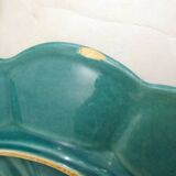 Oyster service Fish in faience barbotine 1950s