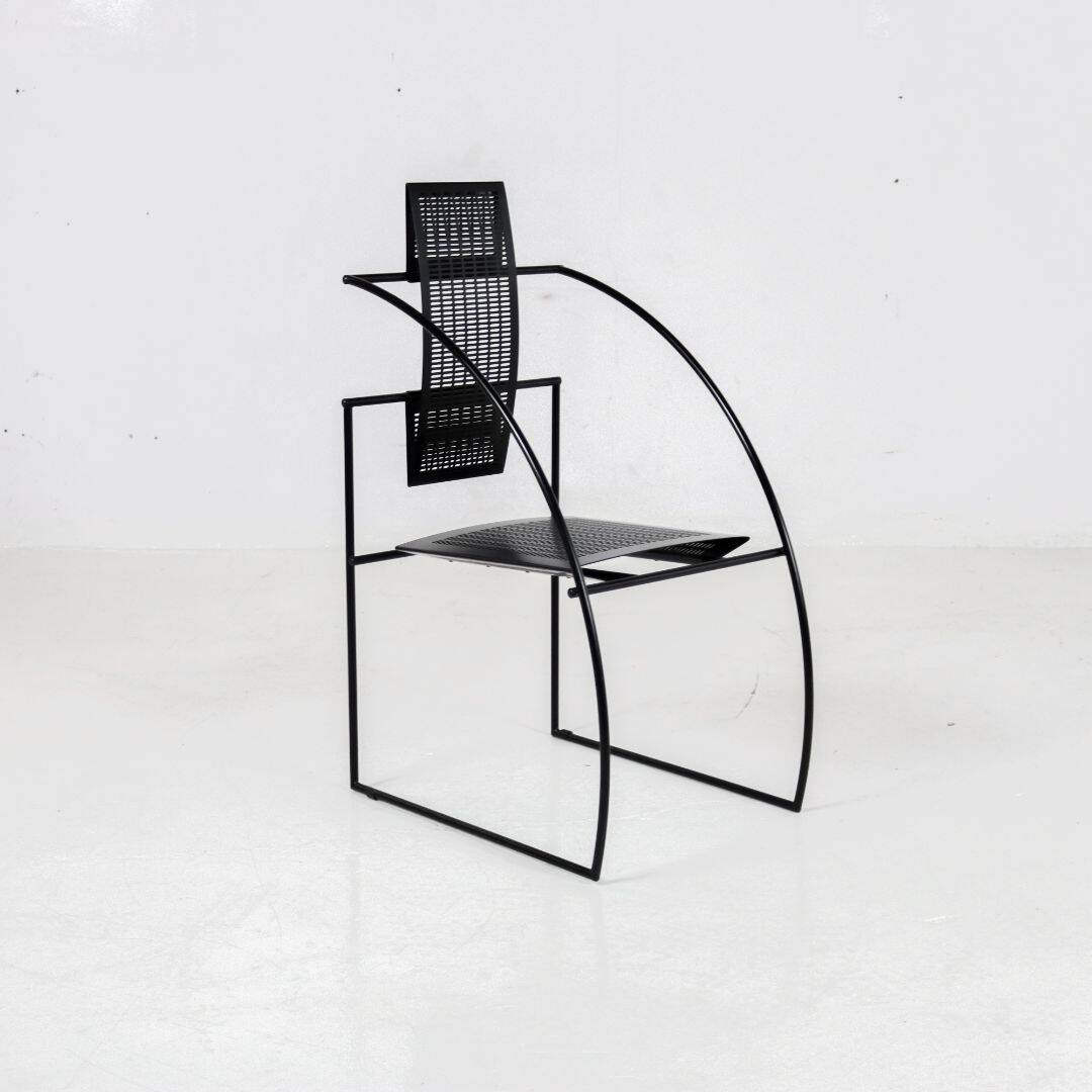 Postmodern Quinta chair by Mario botta for Alias Italy