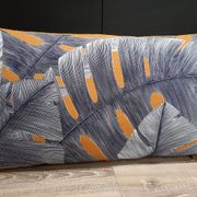 Coussin motif floral 30x50cm