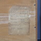 1960s František Mezulaník mid-century maple nightstands with black glass tops