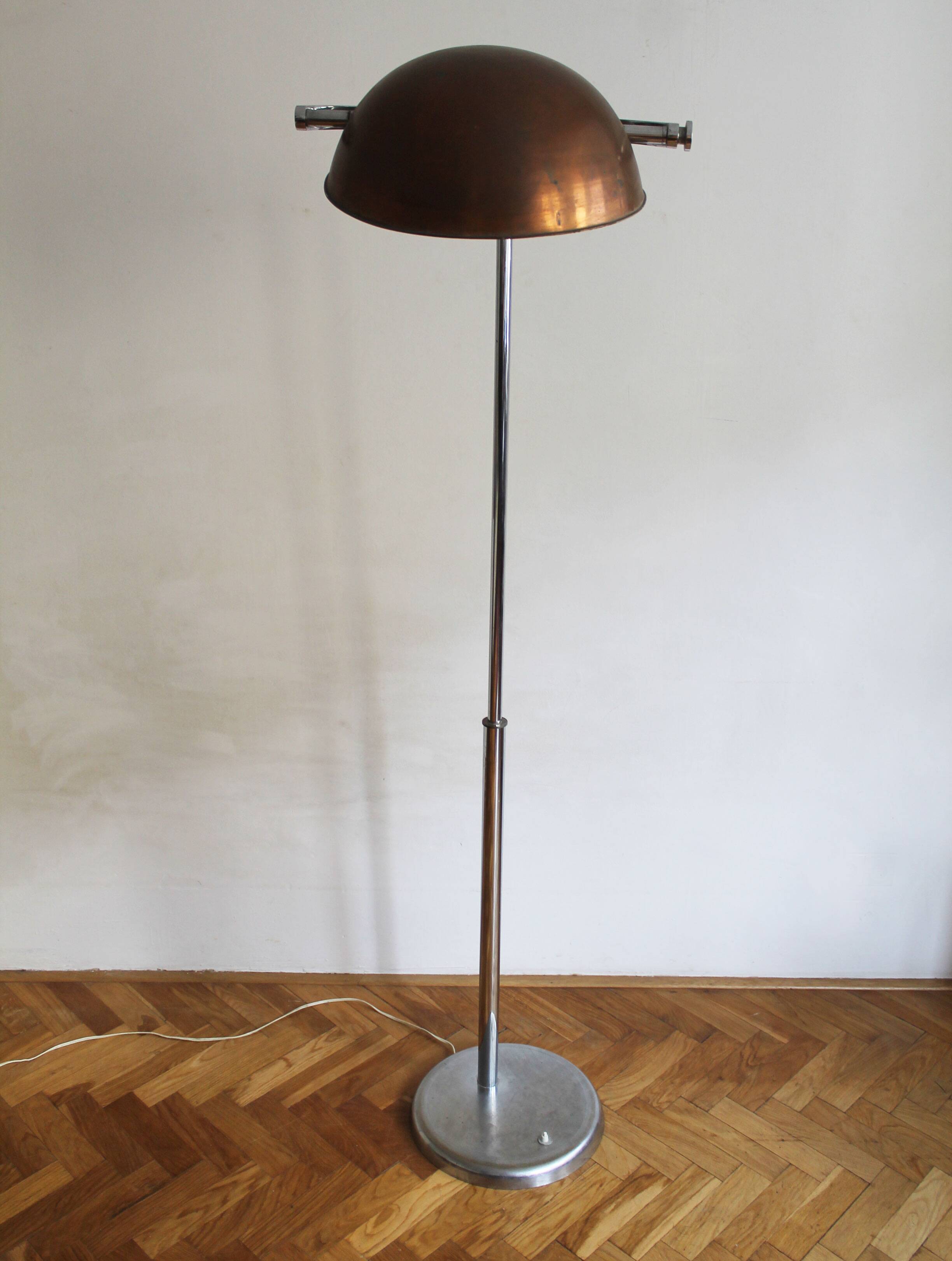 Lampadaire moderniste des années 1930