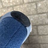 2x Artifort Groovy F598 (M-chair) blue, perfect state! Pierre Paulin