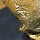 According to Salvador Dalí – The Test of Time – Bronze with gold leaf