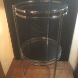 Sofa end or harness in chromed metal Ø 36