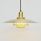 Vintage Lysaker Lamp In Golden Brass, Danish 1970s