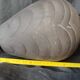Art Deco /1910/40 moulded pressed smoked vase (30 cm)