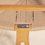 4x Hans J. Wegner CH24 Oak Wishbone Chair, 1980s