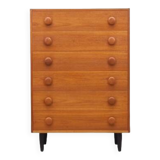 Commode en teck, design danois, années 1960, production : Danemark