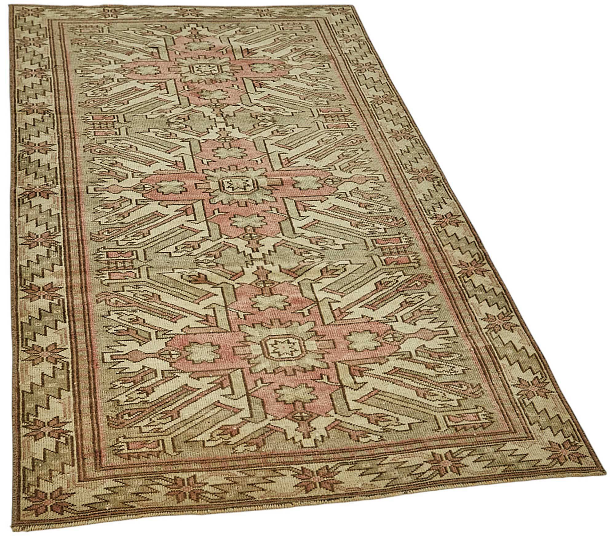 Turkish Vintage Anatolian Rug 100 cm x 178 cm