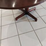 Vintage Scandinavian teak lifting coffee table 1970s